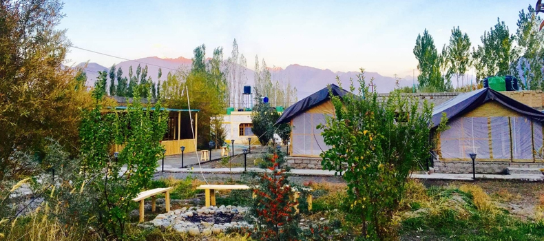 DE Nubra Camp:- Camps in Nubra Valley, luxury camps in Hunder Leh