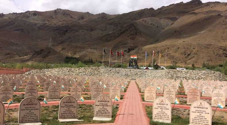 The Kargil War Memorial at Drass 